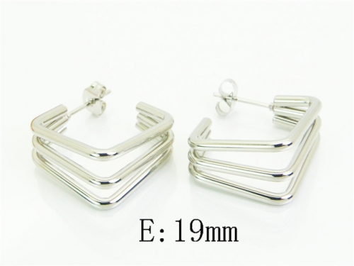 HY Wholesale Earrings Jewelry 316L Stainless Steel Earrings Jewelry-HY58E2011JL