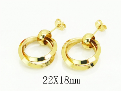 HY Wholesale Earrings Jewelry 316L Stainless Steel Earrings Jewelry-HY58E1961CJL