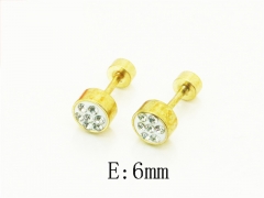 HY Wholesale Earrings Jewelry 316L Stainless Steel Earrings Jewelry-HY94E0397CHL