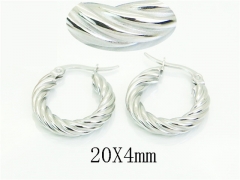 HY Wholesale Earrings Jewelry 316L Stainless Steel Earrings Jewelry-HY58E1938JS