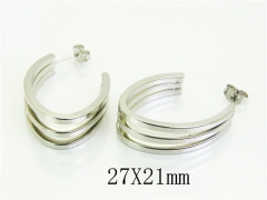 HY Wholesale Earrings Jewelry 316L Stainless Steel Earrings Jewelry-HY58E2019CJL