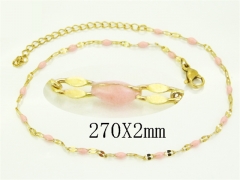 HY Wholesale Anklet Stainless Steel 316L Fashion Jewelry-HY53B0262IOV