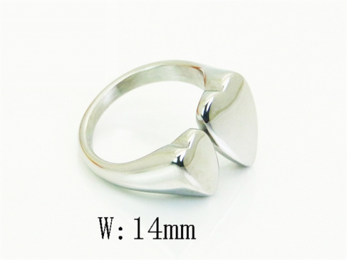 HY Wholesale Rings Jewelry Stainless Steel 316L Rings-HY30R0100NV