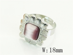 HY Wholesale Rings Jewelry Stainless Steel 316L Rings-HY80R0086LR