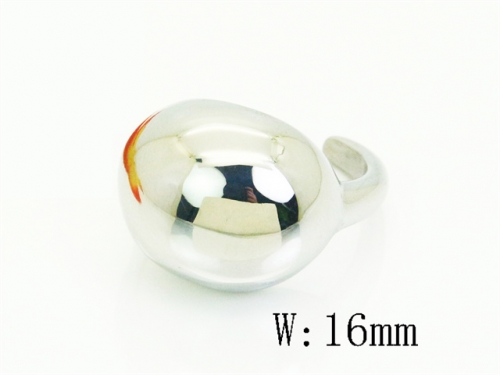 HY Wholesale Rings Jewelry Stainless Steel 316L Rings-HY30R0112NB