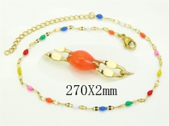 HY Wholesale Anklet Stainless Steel 316L Fashion Jewelry-HY53B0264ZIO