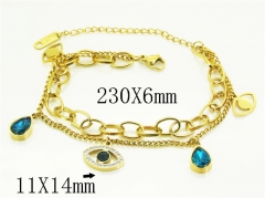 HY Wholesale Bracelets 316L Stainless Steel Jewelry Bracelets-HY41B0230HDL