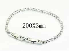 HY Wholesale Bracelets 316L Stainless Steel Jewelry Bracelets-HY54B0512BNL