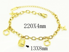 HY Wholesale Bracelets 316L Stainless Steel Jewelry Bracelets-HY41B0238PL