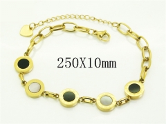 HY Wholesale Bracelets 316L Stainless Steel Jewelry Bracelets-HY24B0304HFF