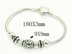 HY Wholesale Bracelets 316L Stainless Steel Jewelry Bracelets-HY12B0459HOE