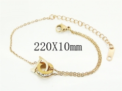 HY Wholesale Bracelets 316L Stainless Steel Jewelry Bracelets-HY94B0163MI