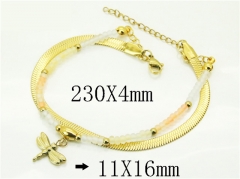 HY Wholesale Bracelets 316L Stainless Steel Jewelry Bracelets-HY92B0074HJD