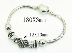 HY Wholesale Bracelets 316L Stainless Steel Jewelry Bracelets-HY12B0455HOU