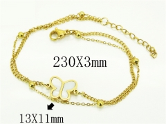 HY Wholesale Bracelets 316L Stainless Steel Jewelry Bracelets-HY24B0322SNL