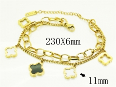 HY Wholesale Bracelets 316L Stainless Steel Jewelry Bracelets-HY41B0228HEL