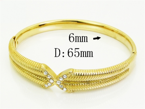 HY Wholesale Bangles Jewelry Stainless Steel 316L Popular Bangle-HY80B2154HIL