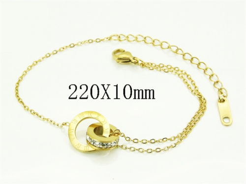 HY Wholesale Bracelets 316L Stainless Steel Jewelry Bracelets-HY94B0164DMI