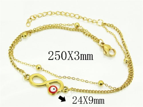 HY Wholesale Bracelets 316L Stainless Steel Jewelry Bracelets-HY24B0325ZNL