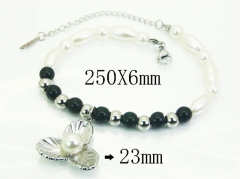 HY Wholesale Bracelets 316L Stainless Steel Jewelry Bracelets-HY80B2120NL