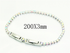 HY Wholesale Bracelets 316L Stainless Steel Jewelry Bracelets-HY54B0515XNL