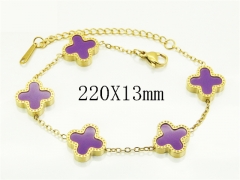 HY Wholesale Bracelets 316L Stainless Steel Jewelry Bracelets-HY94B0146MU