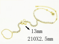 HY Wholesale Bracelets 316L Stainless Steel Jewelry Bracelets-HY32B1331HGL