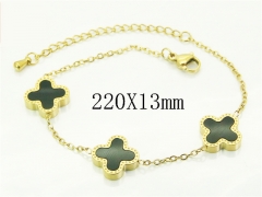 HY Wholesale Bracelets 316L Stainless Steel Jewelry Bracelets-HY94B0227BLL