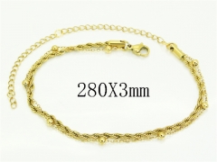 HY Wholesale Bracelets 316L Stainless Steel Jewelry Bracelets-HY92B0078SKL