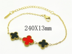 HY Wholesale Bracelets 316L Stainless Steel Jewelry Bracelets-HY94B0128CLK