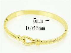 HY Wholesale Bangles Jewelry Stainless Steel 316L Popular Bangle-HY30B0232HIC