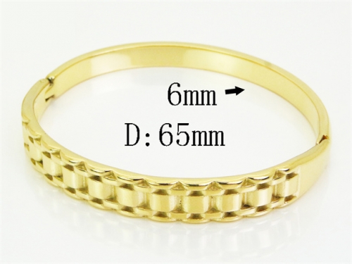 HY Wholesale Bangles Jewelry Stainless Steel 316L Popular Bangle-HY80B2151HIL