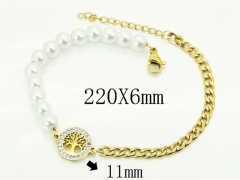 HY Wholesale Bracelets 316L Stainless Steel Jewelry Bracelets-HY24B0308ANL