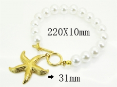 HY Wholesale Bracelets 316L Stainless Steel Jewelry Bracelets-HY32B1291OR