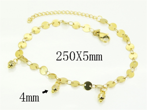 HY Wholesale Bracelets 316L Stainless Steel Jewelry Bracelets-HY92B0080SKL