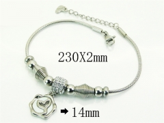 HY Wholesale Bracelets 316L Stainless Steel Jewelry Bracelets-HY24B0300HJV