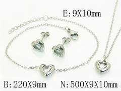 HY Wholesale Jewelry Set 316L Stainless Steel jewelry Set Fashion Jewelry-HY59S2579HDE