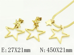 HY Wholesale Jewelry Set 316L Stainless Steel jewelry Set Fashion Jewelry-HY45S0145HJS