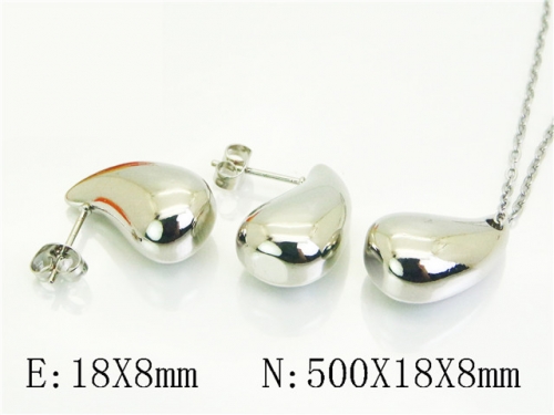 HY Wholesale Jewelry Set 316L Stainless Steel jewelry Set Fashion Jewelry-HY58S0171OQ