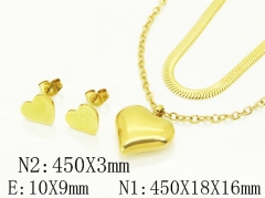 HY Wholesale Jewelry Set 316L Stainless Steel jewelry Set Fashion Jewelry-HY45S0161PX