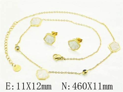 HY Wholesale Jewelry Set 316L Stainless Steel jewelry Set Fashion Jewelry-HY32S0219HJL