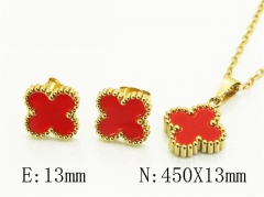 HY Wholesale Jewelry Set 316L Stainless Steel jewelry Set Fashion Jewelry-HY94S0116LV