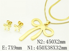 HY Wholesale Jewelry Set 316L Stainless Steel jewelry Set Fashion Jewelry-HY45S0164PW