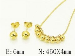 HY Wholesale Jewelry Set 316L Stainless Steel jewelry Set Fashion Jewelry-HY45S0157NS