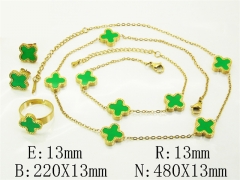 HY Wholesale Jewelry Set 316L Stainless Steel jewelry Set Fashion Jewelry-HY94S0135HLF