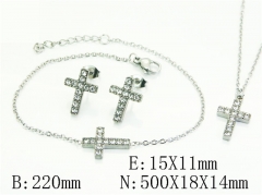 HY Wholesale Jewelry Set 316L Stainless Steel jewelry Set Fashion Jewelry-HY59S2574HIR