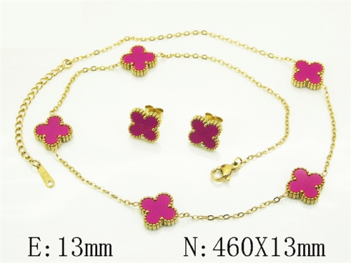 HY Wholesale Jewelry Set 316L Stainless Steel jewelry Set Fashion Jewelry-HY94S0108HWW