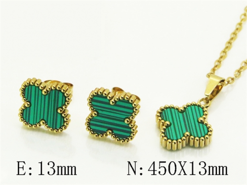 HY Wholesale Jewelry Set 316L Stainless Steel jewelry Set Fashion Jewelry-HY94S0119LU