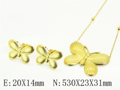 HY Wholesale Jewelry Set 316L Stainless Steel jewelry Set Fashion Jewelry-HY30S0213HLR