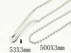 HY Wholesale Stainless Steel 316L Jewelry Hot sale Necklaces-HY04N0068HJE